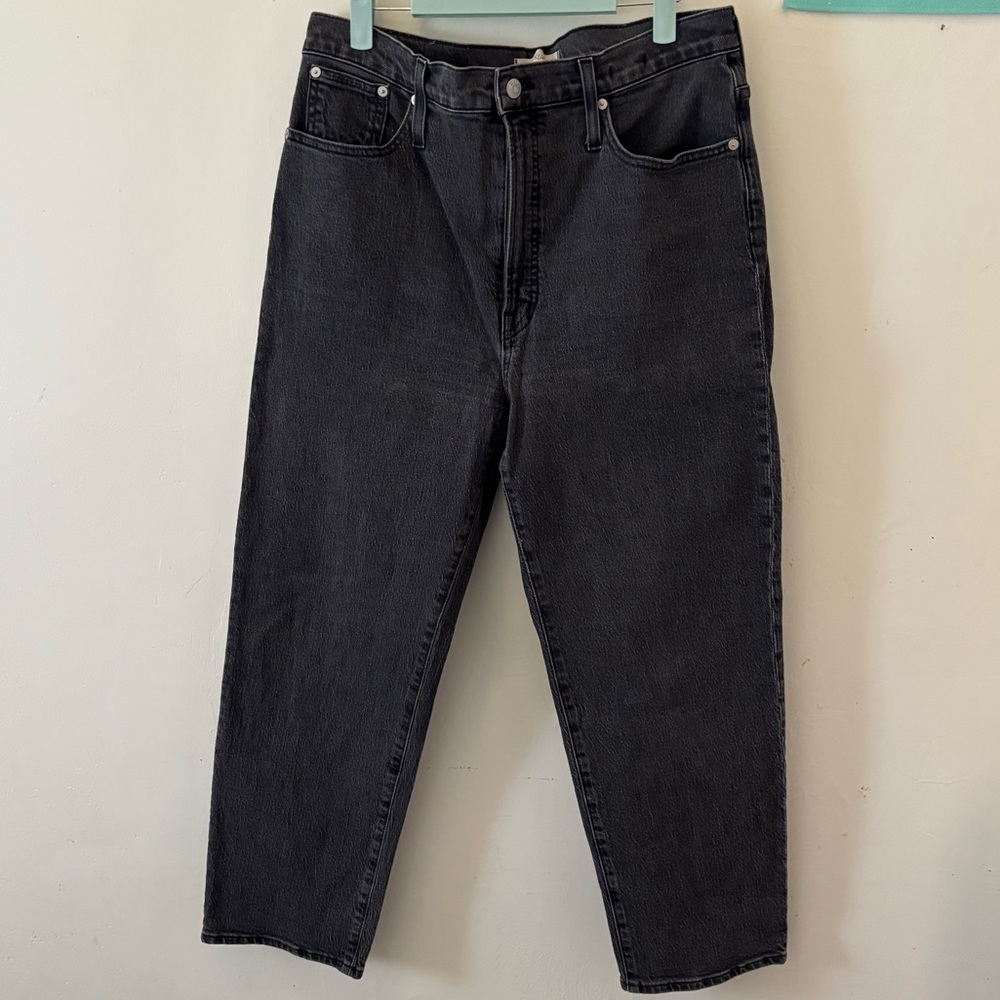 Madewell Perfect Vintage Straight Crop Jean